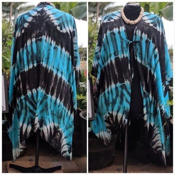 Poncho/Robe Spring/Summer Beach CoverUp - Picture 1 of 5